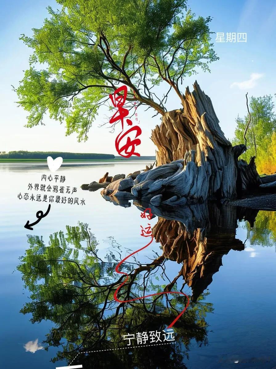 新的清晨，新的希望，愿你一路向阳，不负时光。