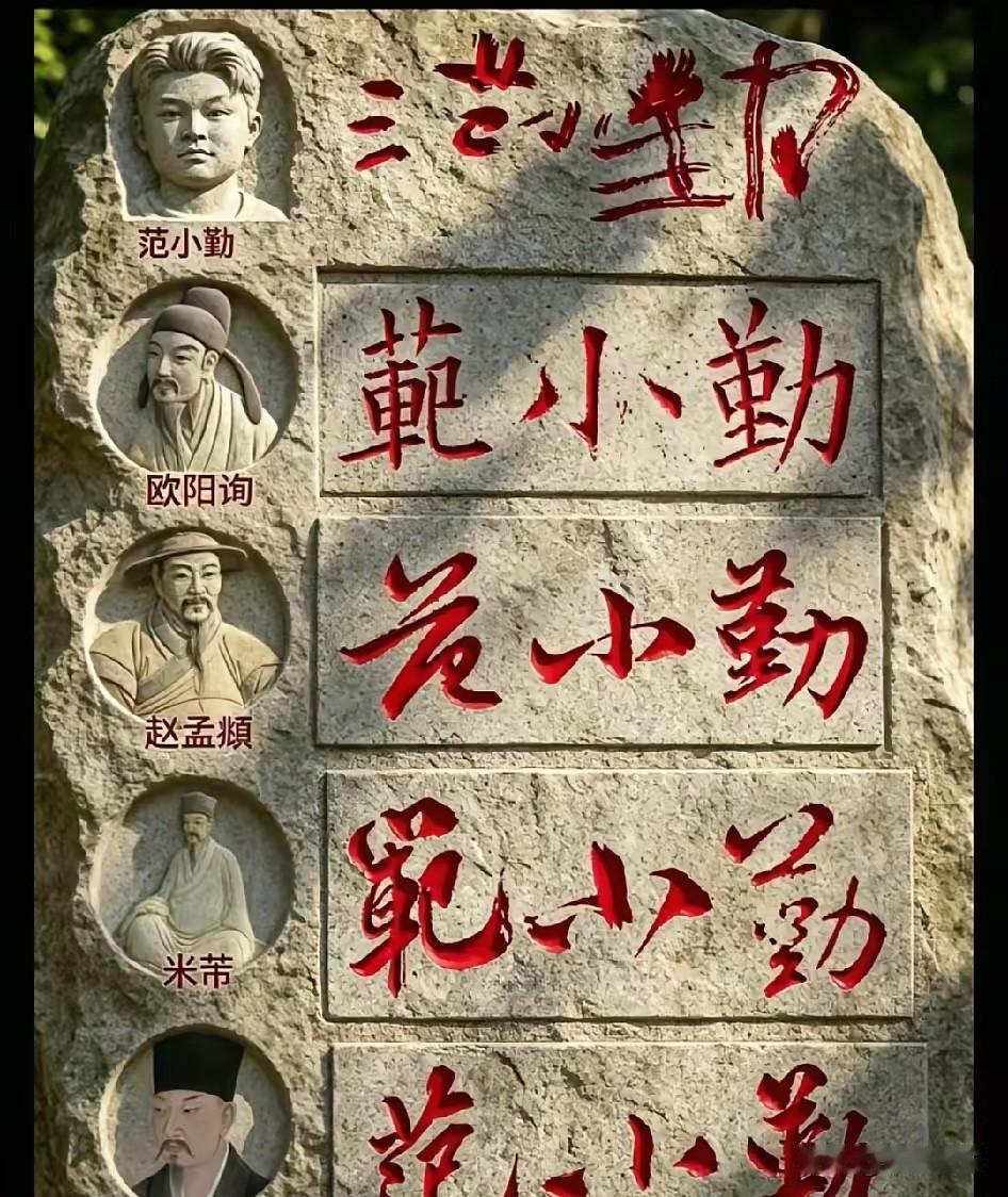不管从艺术性还是境界来看，范小勤的字已经超过当今所有书法家！书法的最高境界是