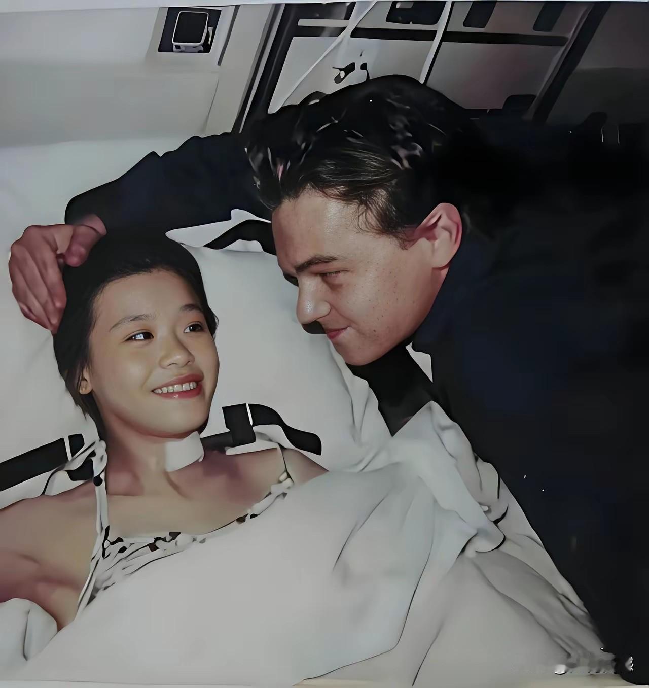 体操运动员桑兰受伤之后，在医院住院期间，当时红的发紫的莱昂纳多还曾经亲自来看过她