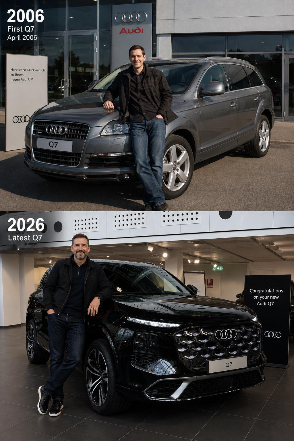 20年过去了，从第一代Q7到最新第三代Q7，变化有多大？奥迪奥迪Q7SUV