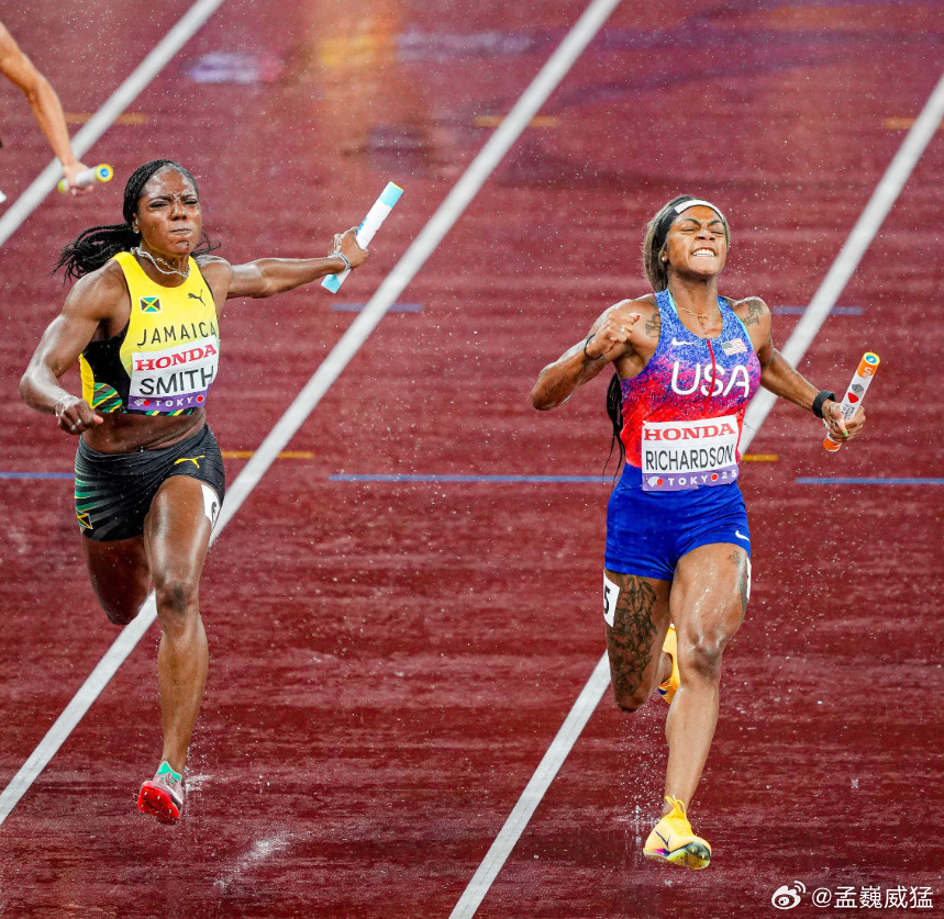 世锦赛女4X100美国队实现三连冠冲刺棒神速启动粉碎牙买加悬念！9月21日晚，