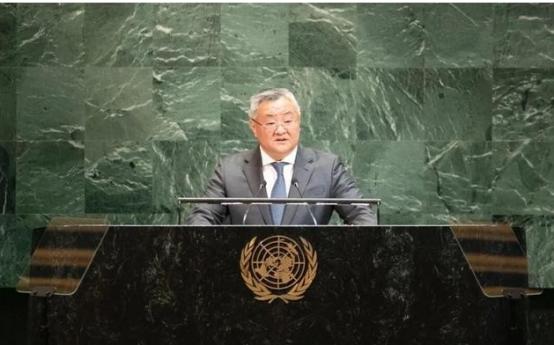 傅聪正式向联合国秘书长致函：日方已经向中国进行“武力威胁”，准备军事介入中国自己