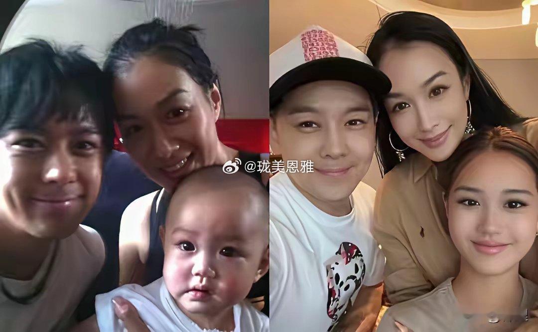 自从有了美颜滤镜后母子变成父女了！不老男神老起来真的也收不住！