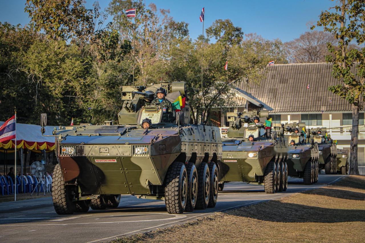 泰国军队装备的中式新型VN-1步兵战车。