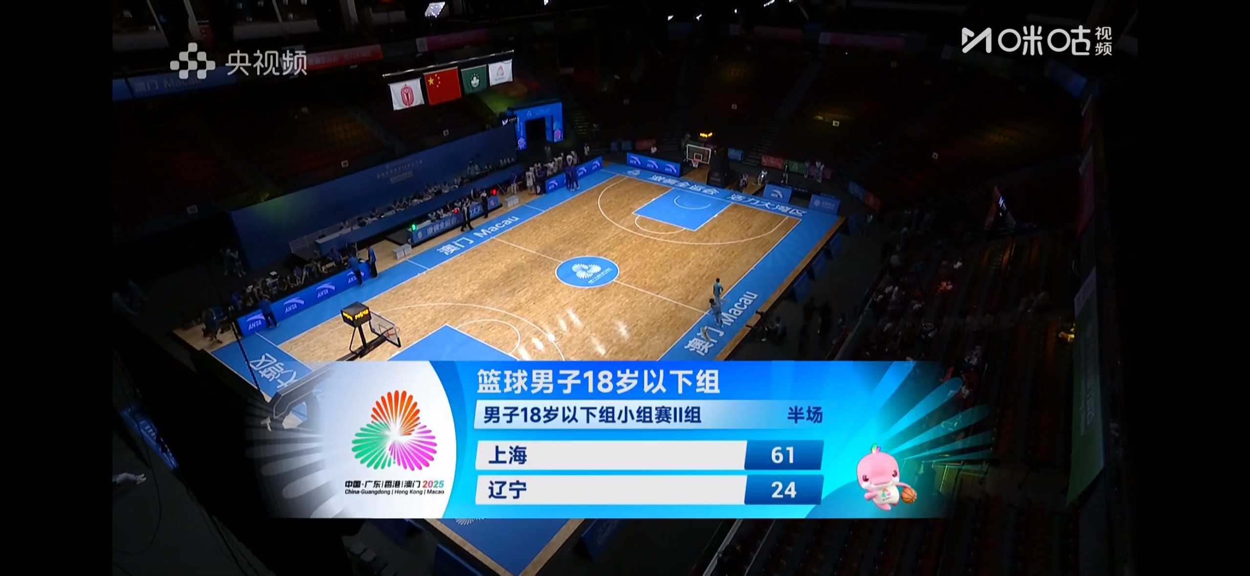 这支U18的球真的很有观赏性上海久事大鲨鱼​​​