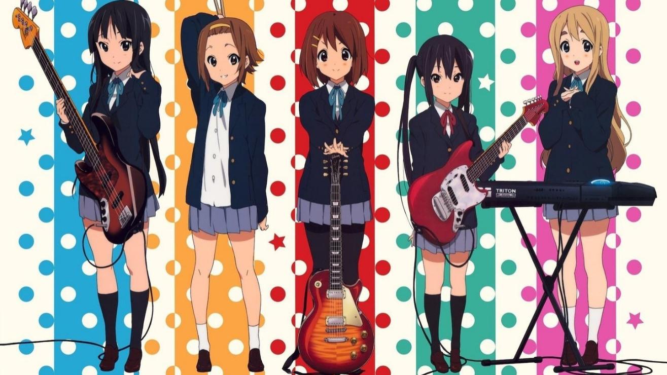 萌系动画的正式定义者——轻音少女