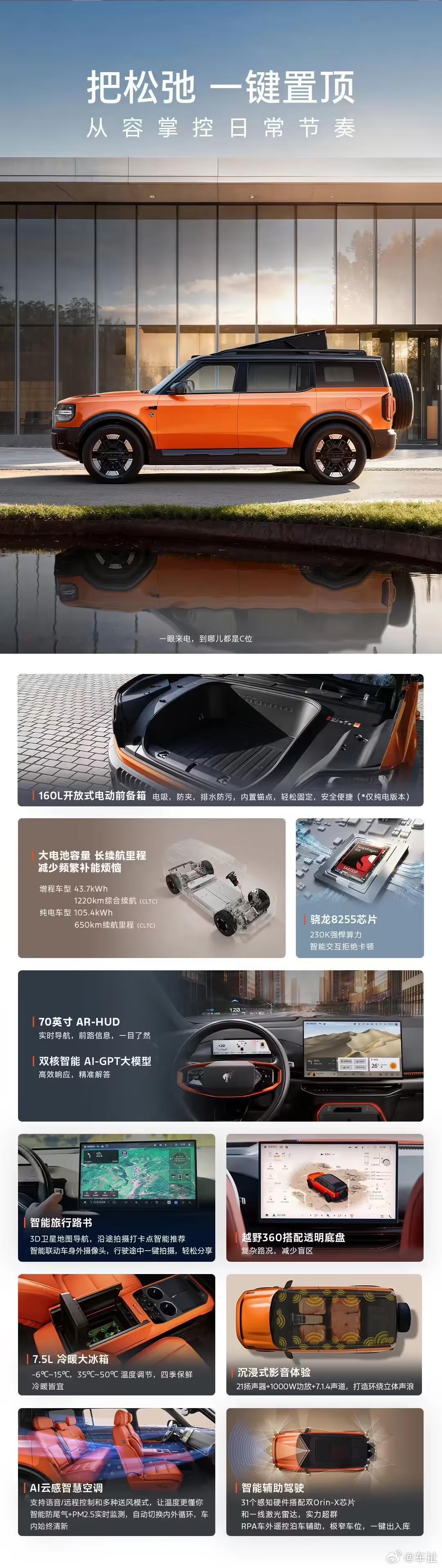 11月18日晚间，福特烈马家族首款新能源车型——福特智趣烈马正式开启预