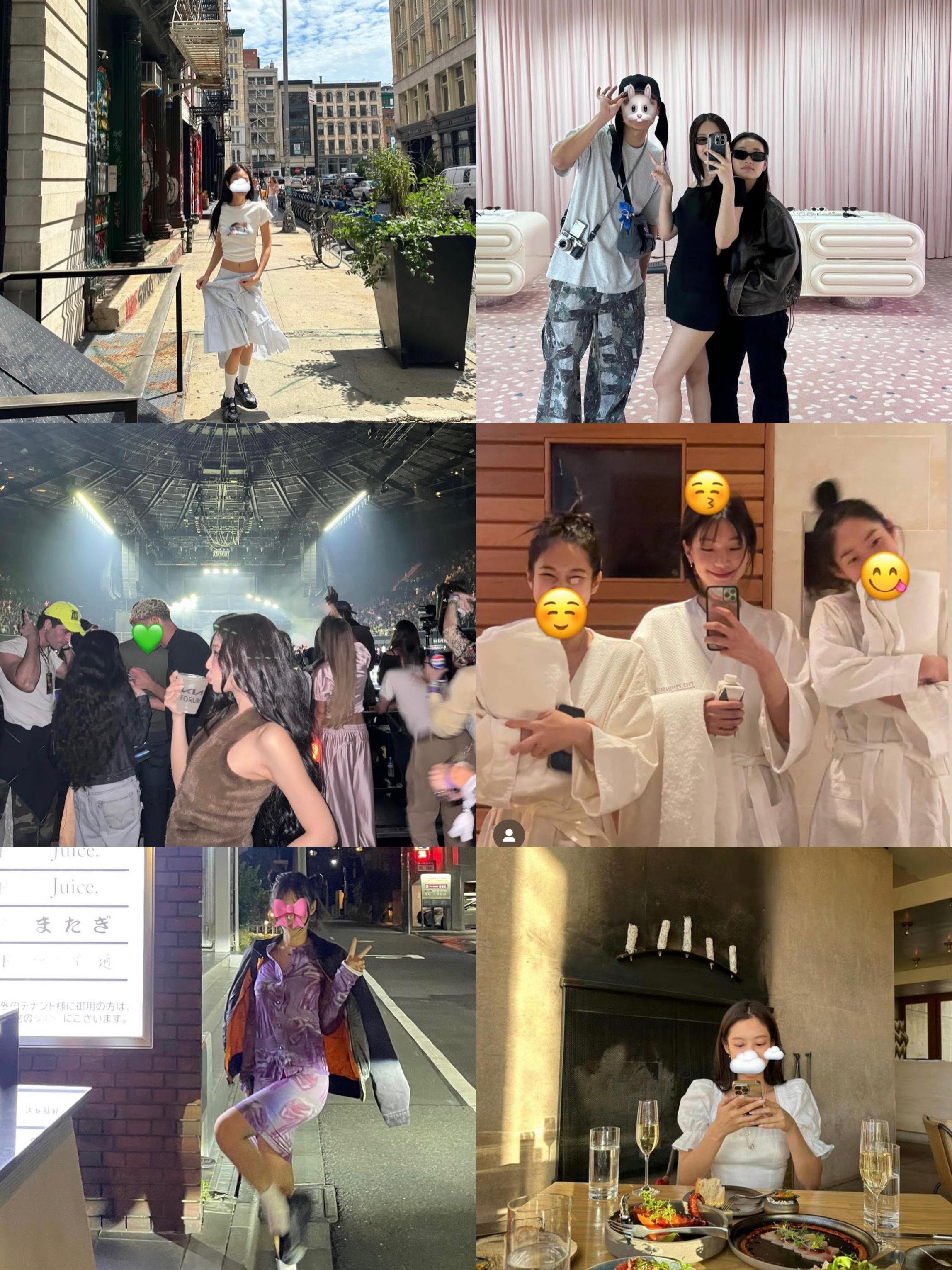 Jennie打码朴彩英这还好吧Jennie以前也打过码