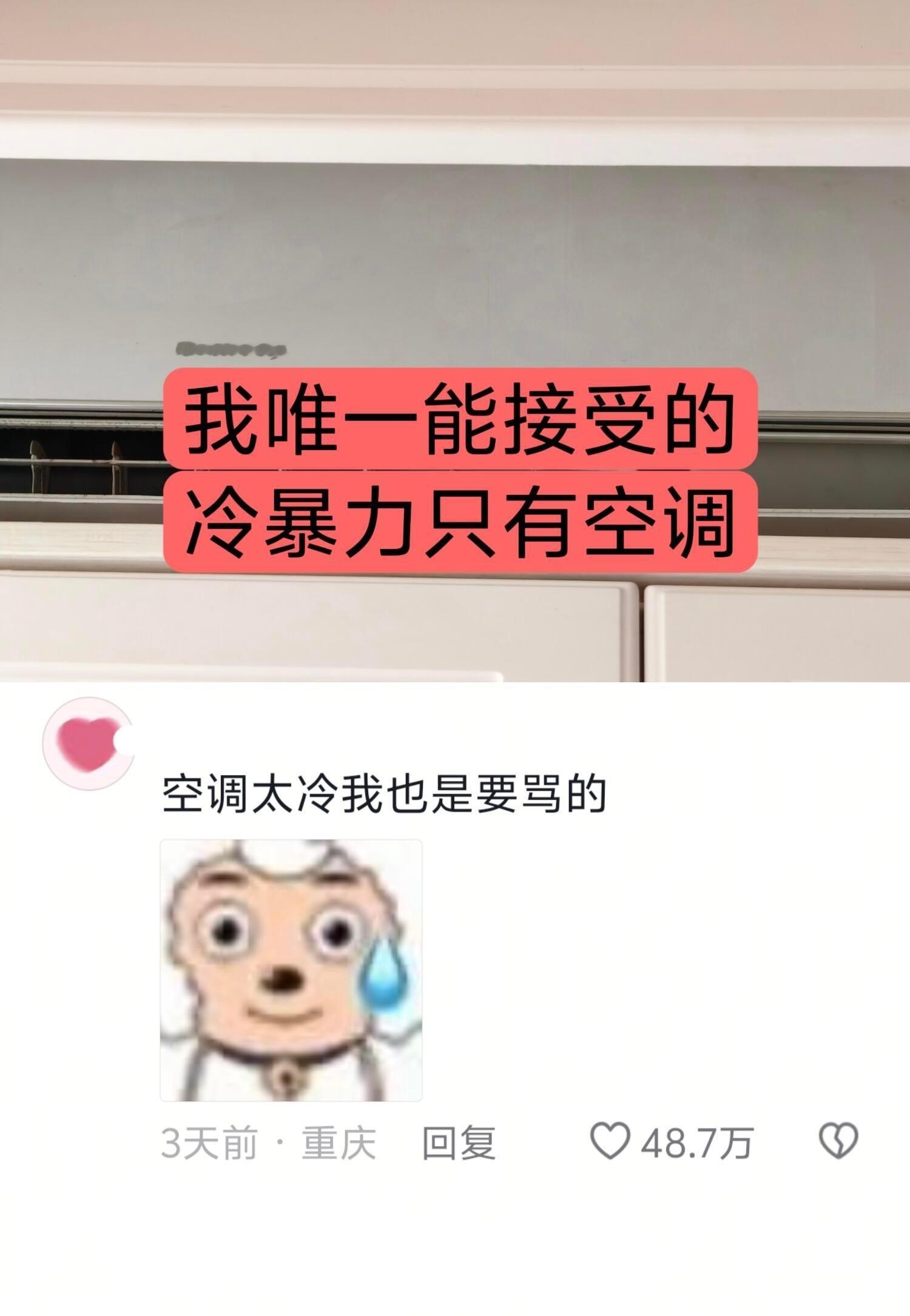 谁懂开空调盖被子的快乐[笑着哭]​​​