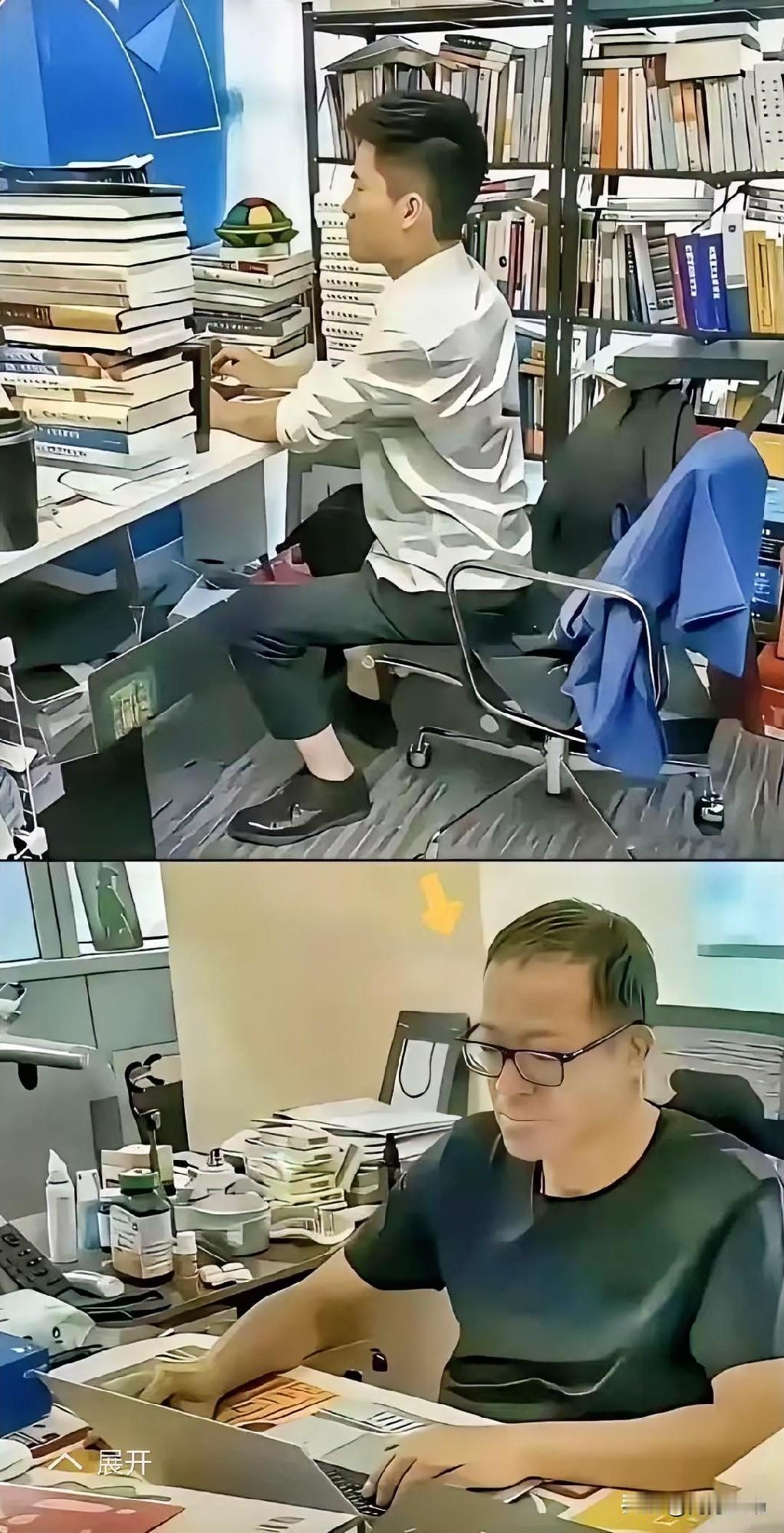 看到这2张照片，就知道董宇辉与他前老板俞敏洪的差距，​确实还很大。现阶段，一个俞