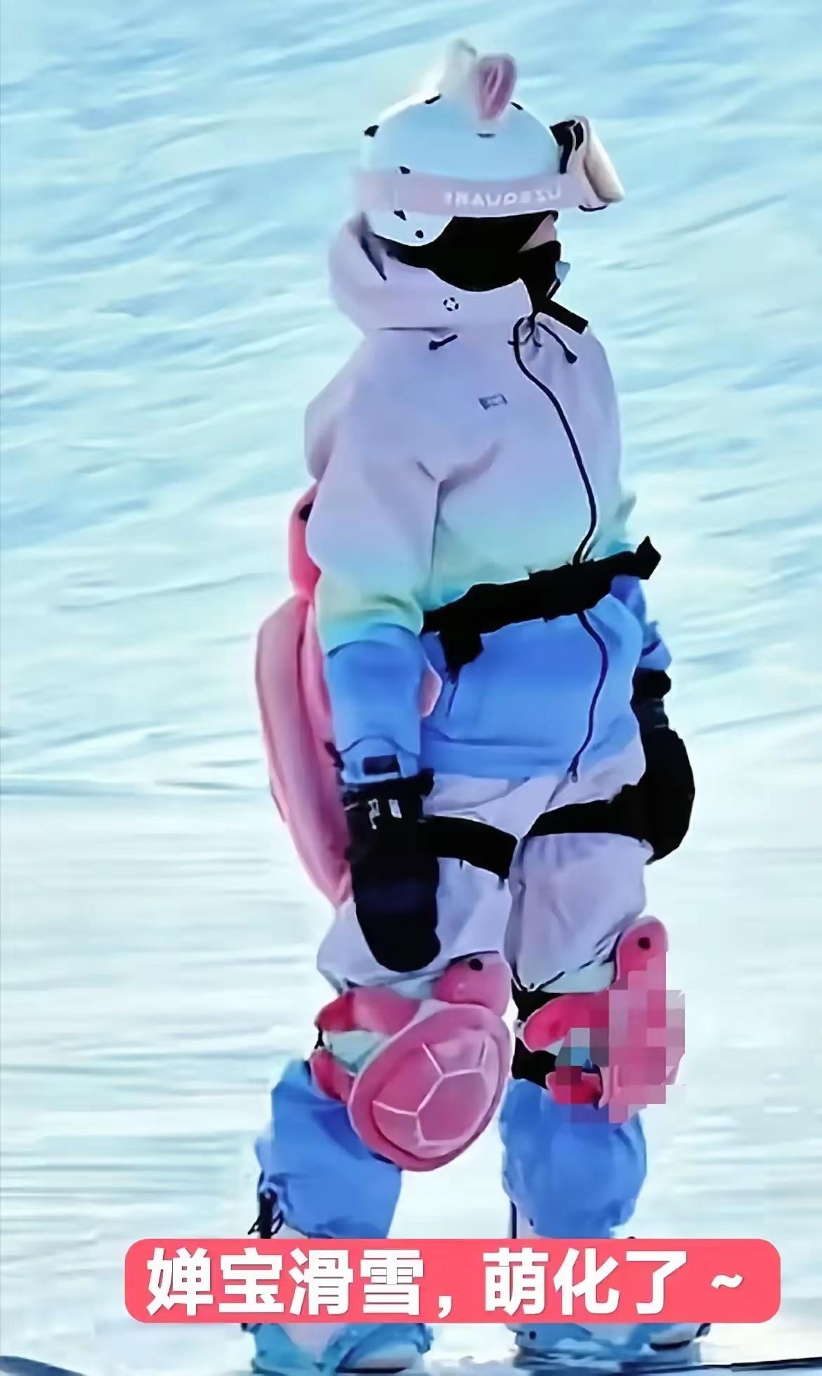 陈芋汐看懵了，张家齐也看懵了，谁都没料到，全红婵跨界滑雪居然还能这么有悟性。冬奥