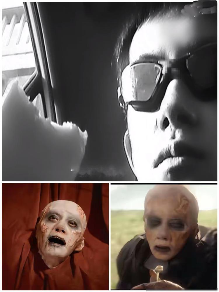 易烊千玺最典型造型有点吓人有一种努力挣脱感他微博置顶的一条是一段视频，里面的