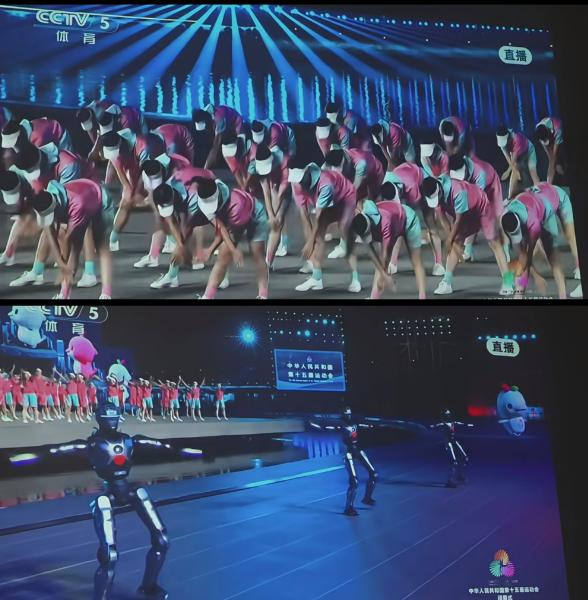 笑不活了！深圳十五运会闭幕式，直接把打工人整破防！机器人和全网爆火的“大湾鸡”