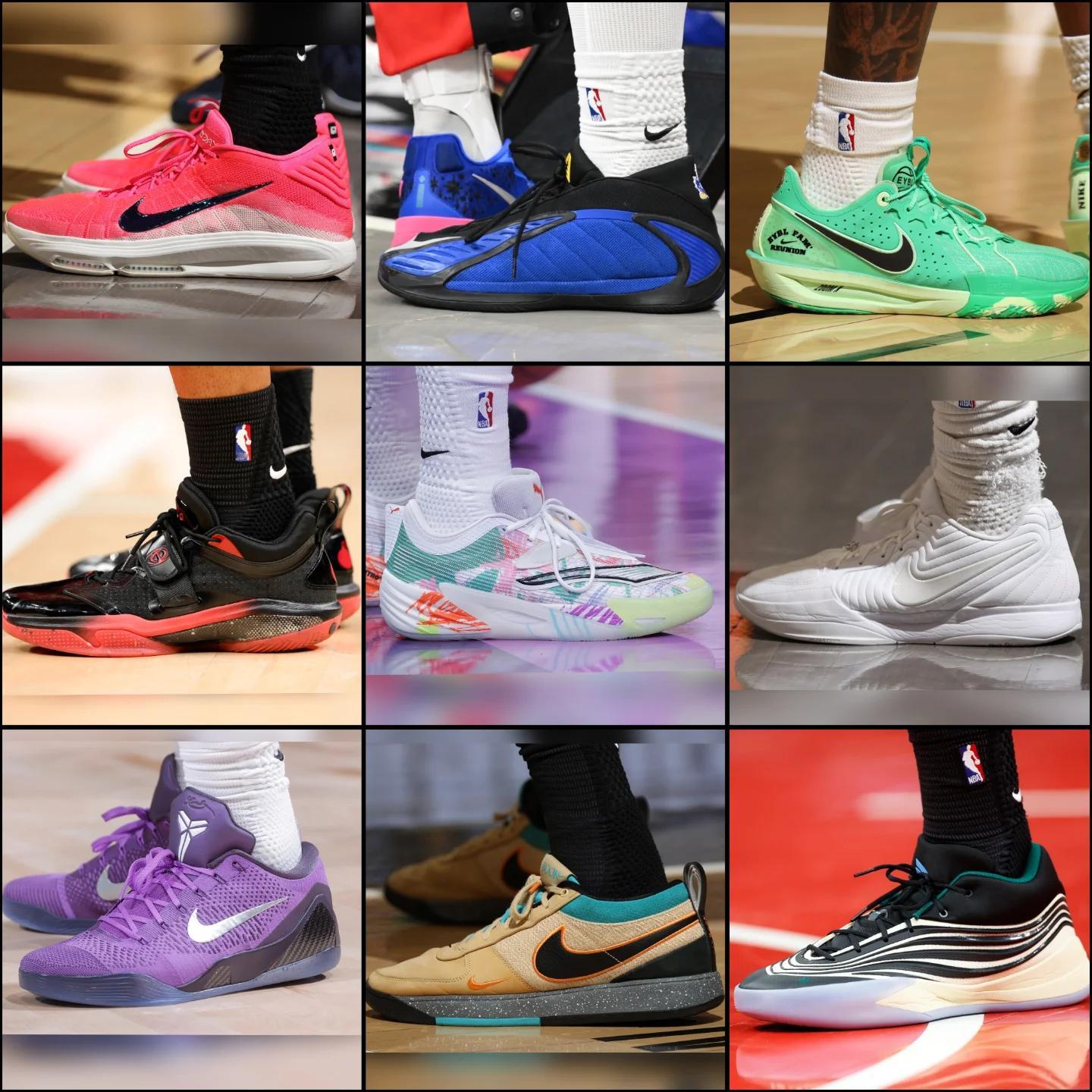 昨天的上脚球鞋欣赏。