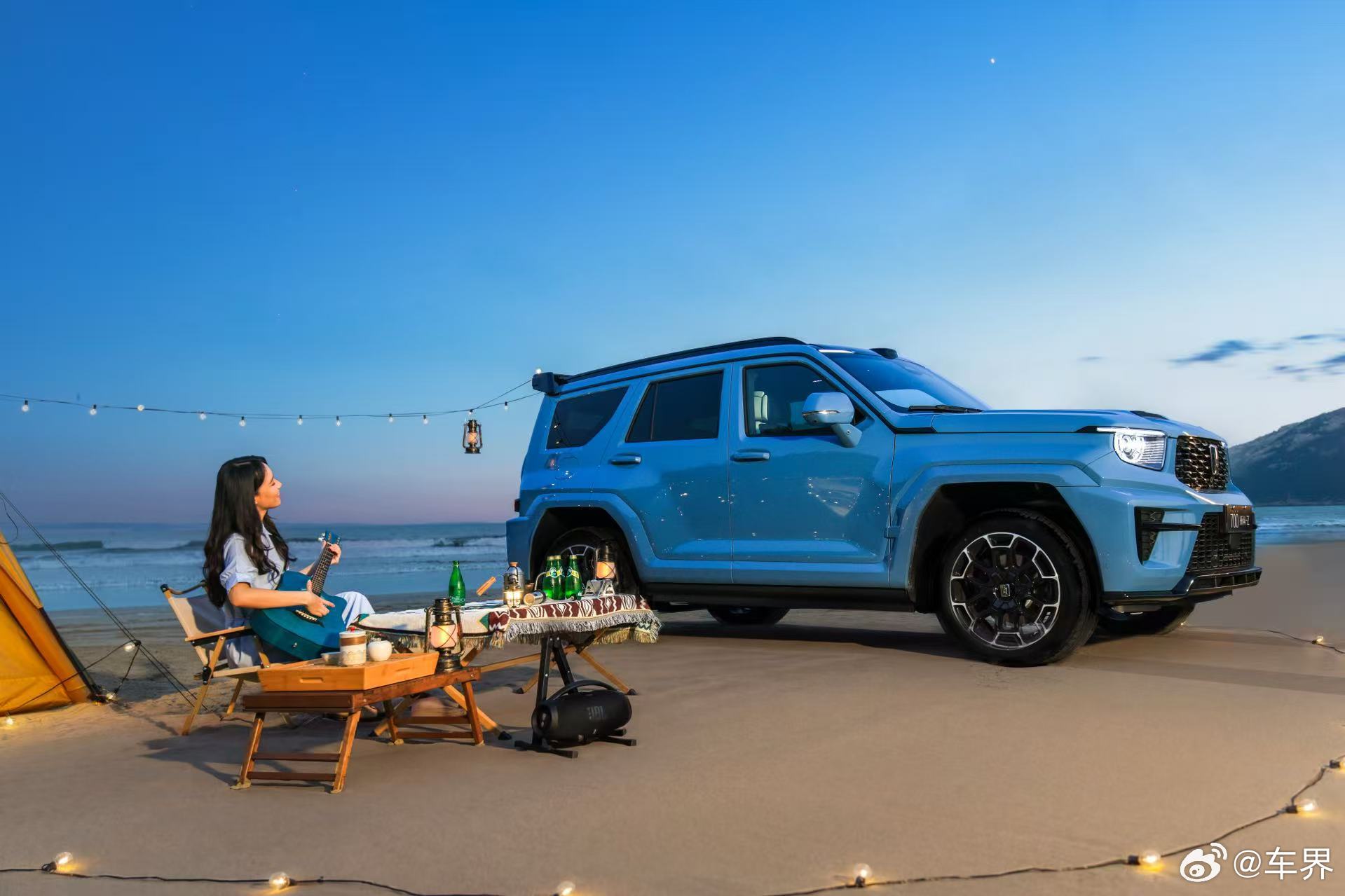 早安坦克当吉他的旋律混着海风，所有心事都被轻轻抚平