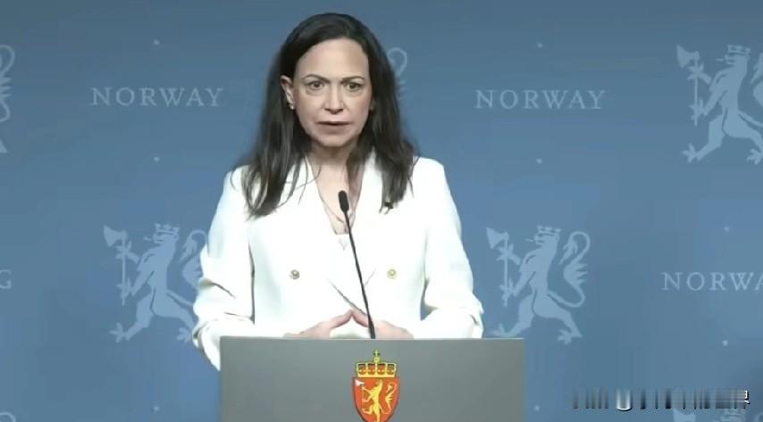 记者：“您会欢迎美军介入委内瑞拉事务吗？”委内瑞拉诺奖获得者玛丽亚·科里纳·