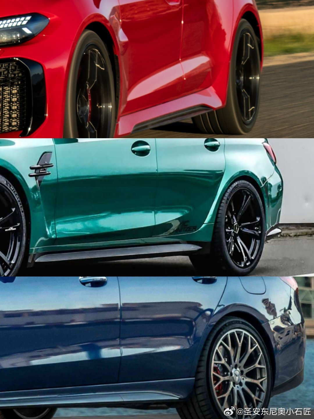 德系三强旅行车的良心和认真程度看后侧围跟门的关系是能看出来的。奥迪作为瓦罐师爷最