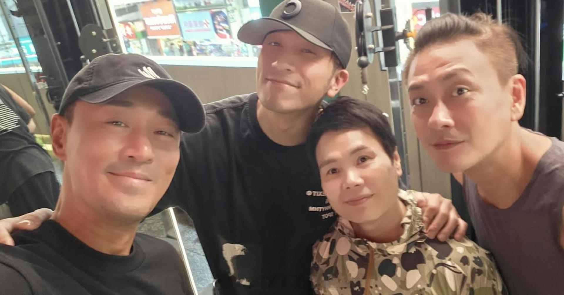 黄宗泽晒健身照肩膀惊现大片瘀伤，网民立刻缉凶笑称吴卓羲下手太重男神黄宗泽（Bos