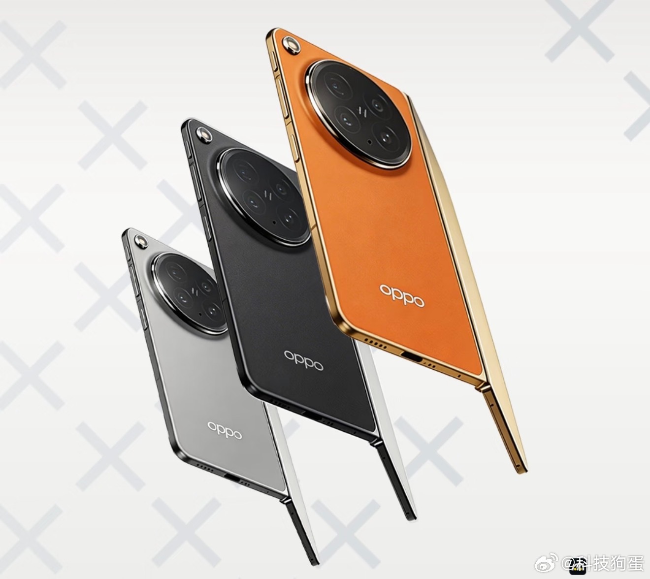 oppoFindN6官宣3月17号，这个钛金色我喜欢，橙色也还不错。和N5相