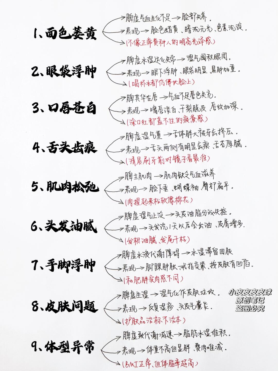 中医是如何通过外貌特征判断脾虚的？
