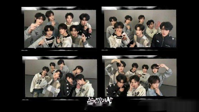 TF家族的荣耀之战演唱会出发照来了，各个都很开心呢，斗志昂扬的都想要在演唱会上大