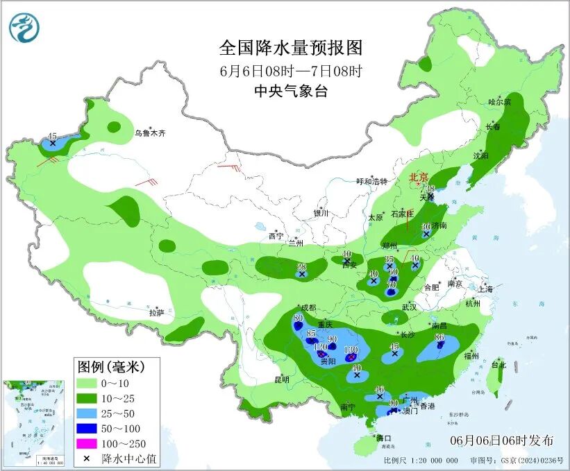 冰雹、大暴雨、雷暴大风! 新一轮降雨来袭! 主要影响时段→