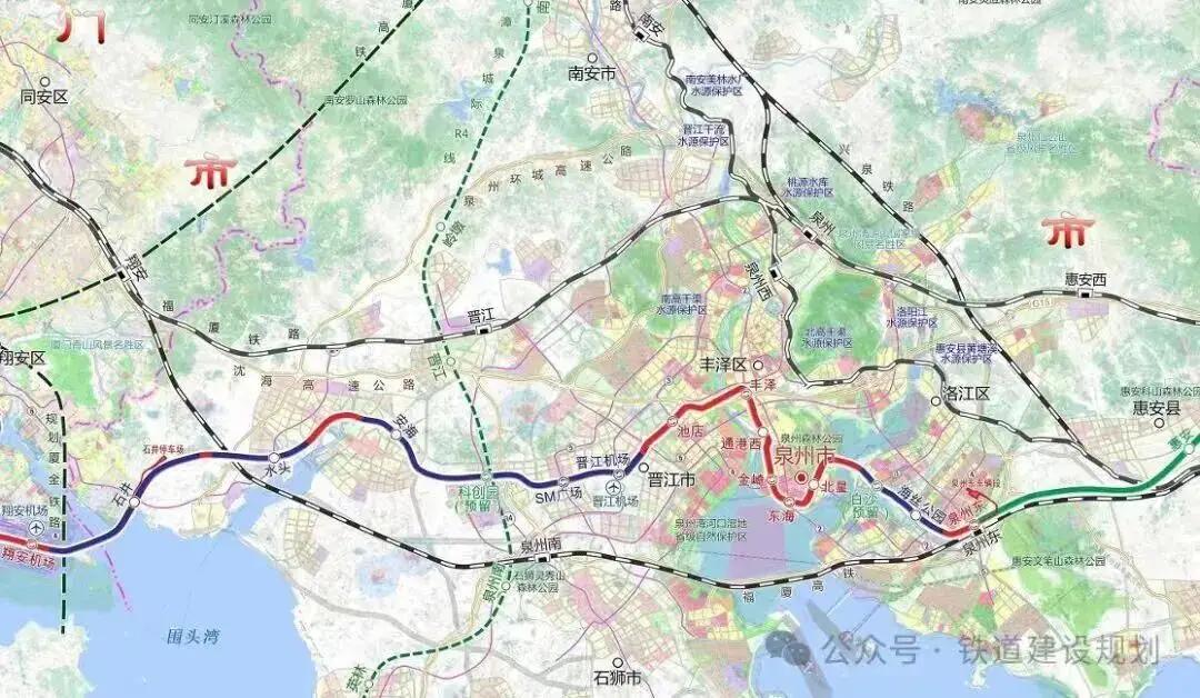 来了！泉州首条城际轨道R1线即将全面开建🚄重大喜讯！厦漳泉城际R1线（泉州段