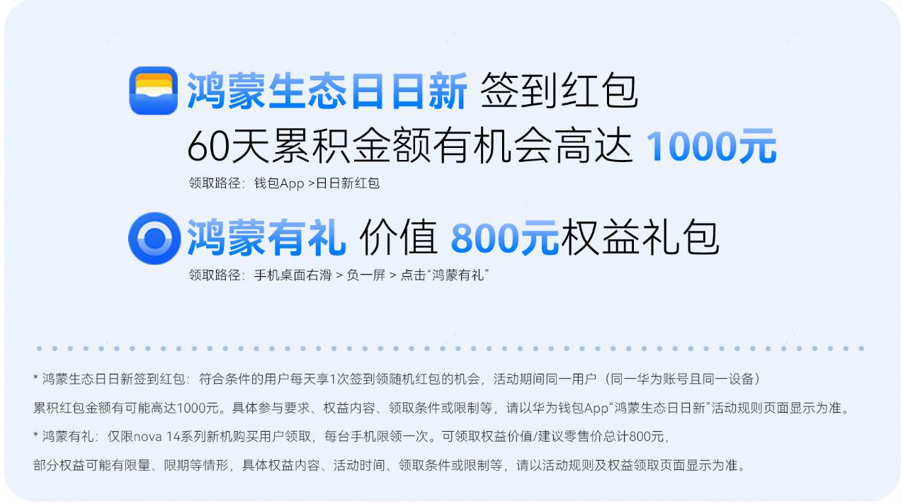 华为nova14鸿蒙红包华为真是每一款产品都不会让市场失望，nova系列从发布开