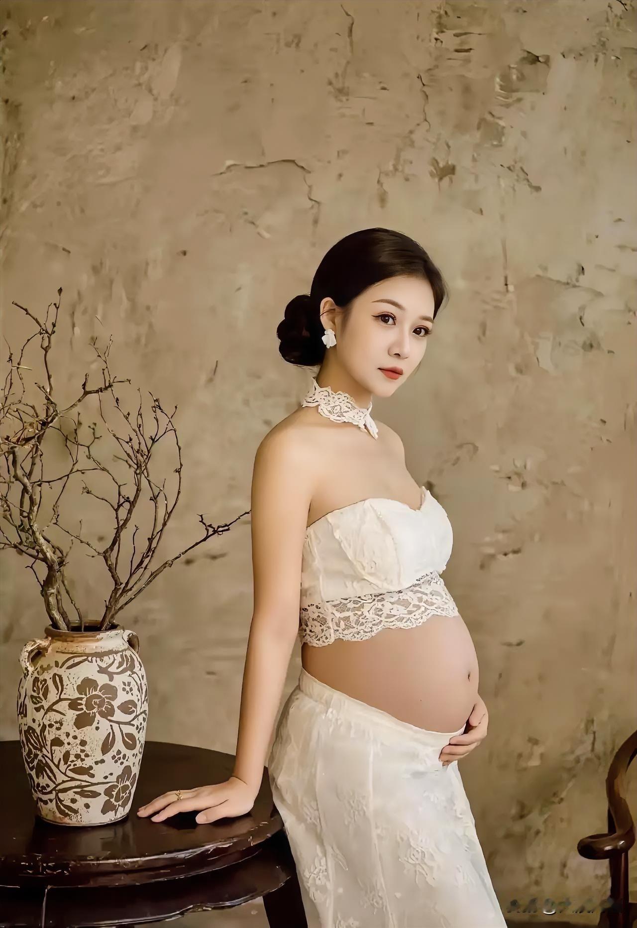 温柔孕照，岁月静好，期待新生命🌸💕