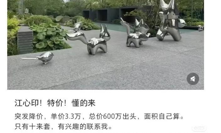 单价3.1w甩卖，南京江心洲豪宅破发价，。现在南京房价一片下跌。