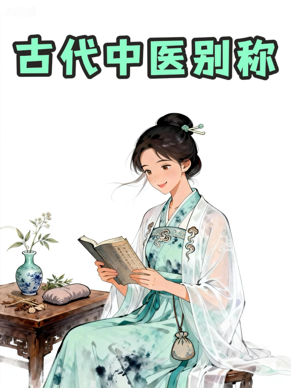 国学冷知识，中医居然有这么多浪漫别称💁‍♀️