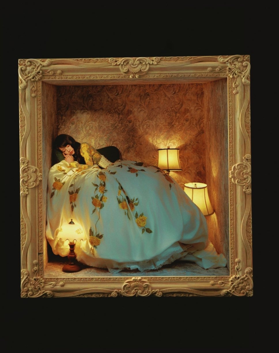 田曦薇戴花赴约是画中来的美人啊🤩​​​