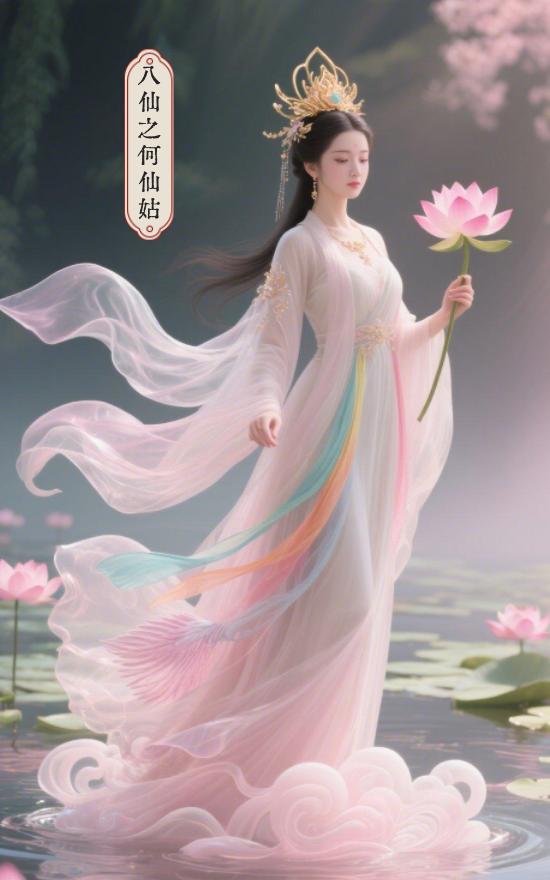 八仙里唯一的女性“何仙姑”，最初根本不在“八仙名单”里！她是如何逆袭上位的？还有