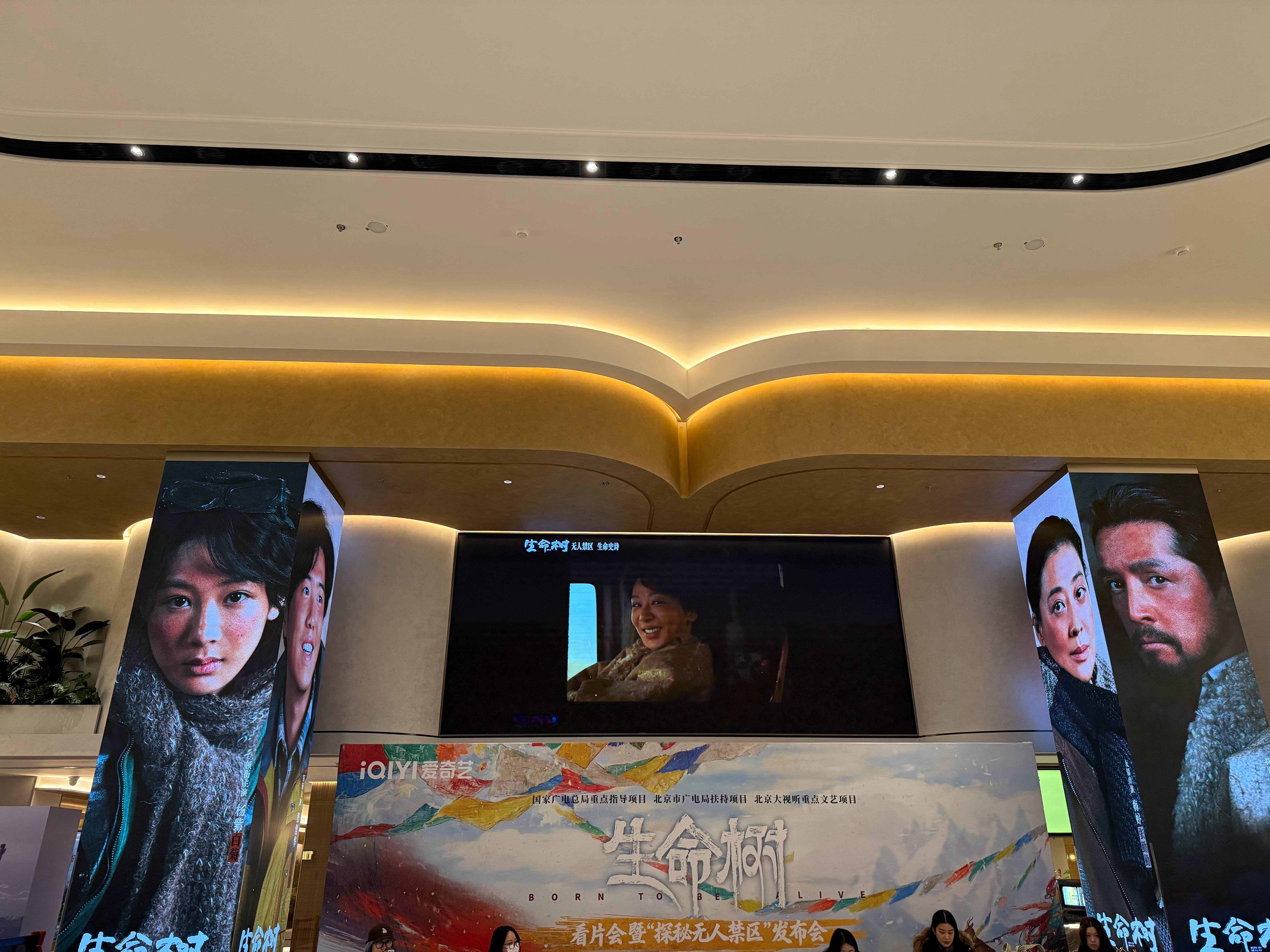 已经在《生命树》现场，手绘的全员卡通形象好适合打卡！！电视剧生命树生命树超前看