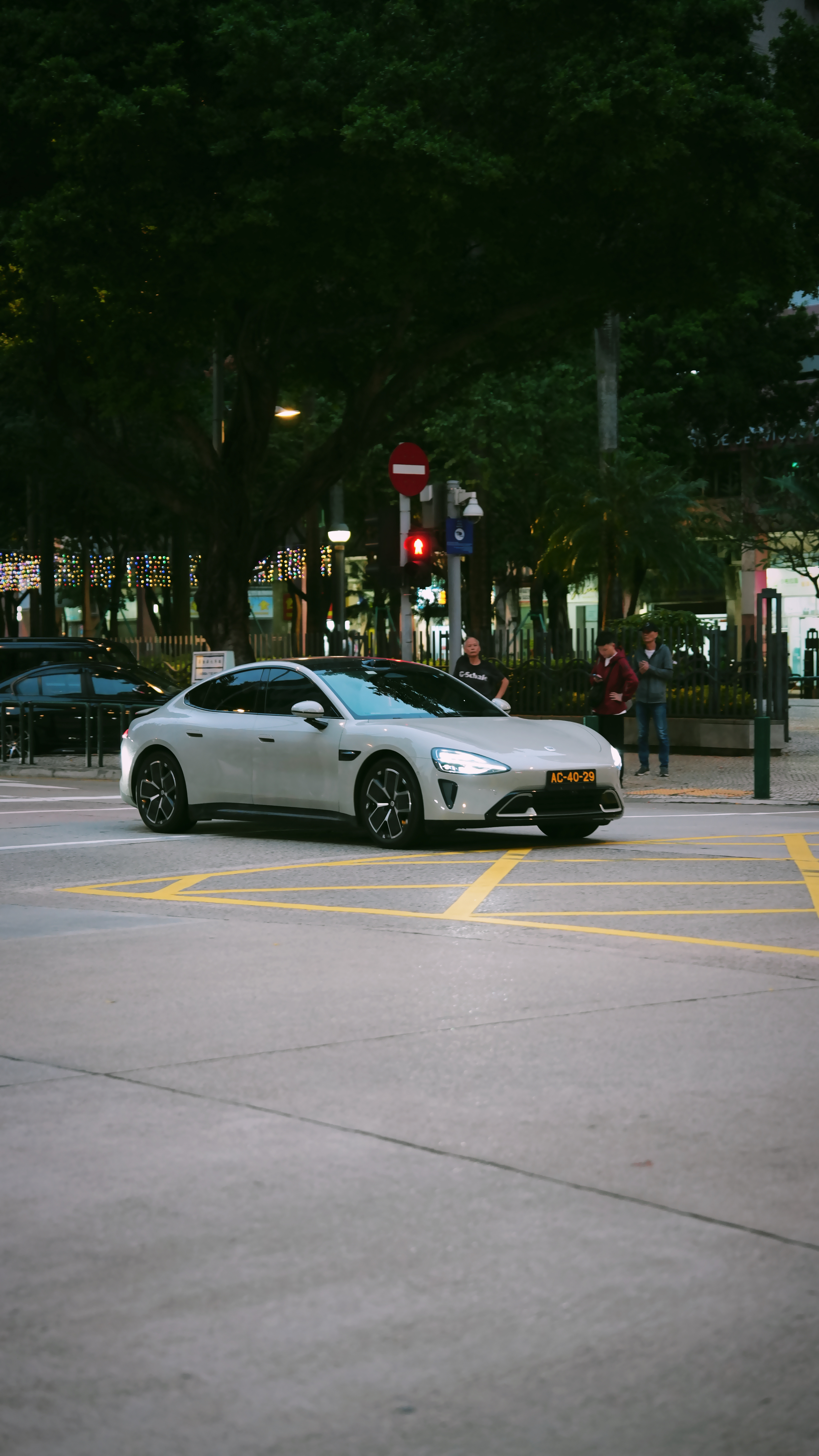 ？？？好奇，这台SU7没有内地牌照，直接挂的澳门牌，小米澳门开店了？澳门·澳门