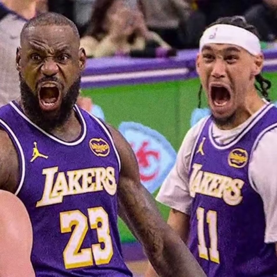 感觉像是老詹跟别人吵架海斯在旁边帮着骂那种