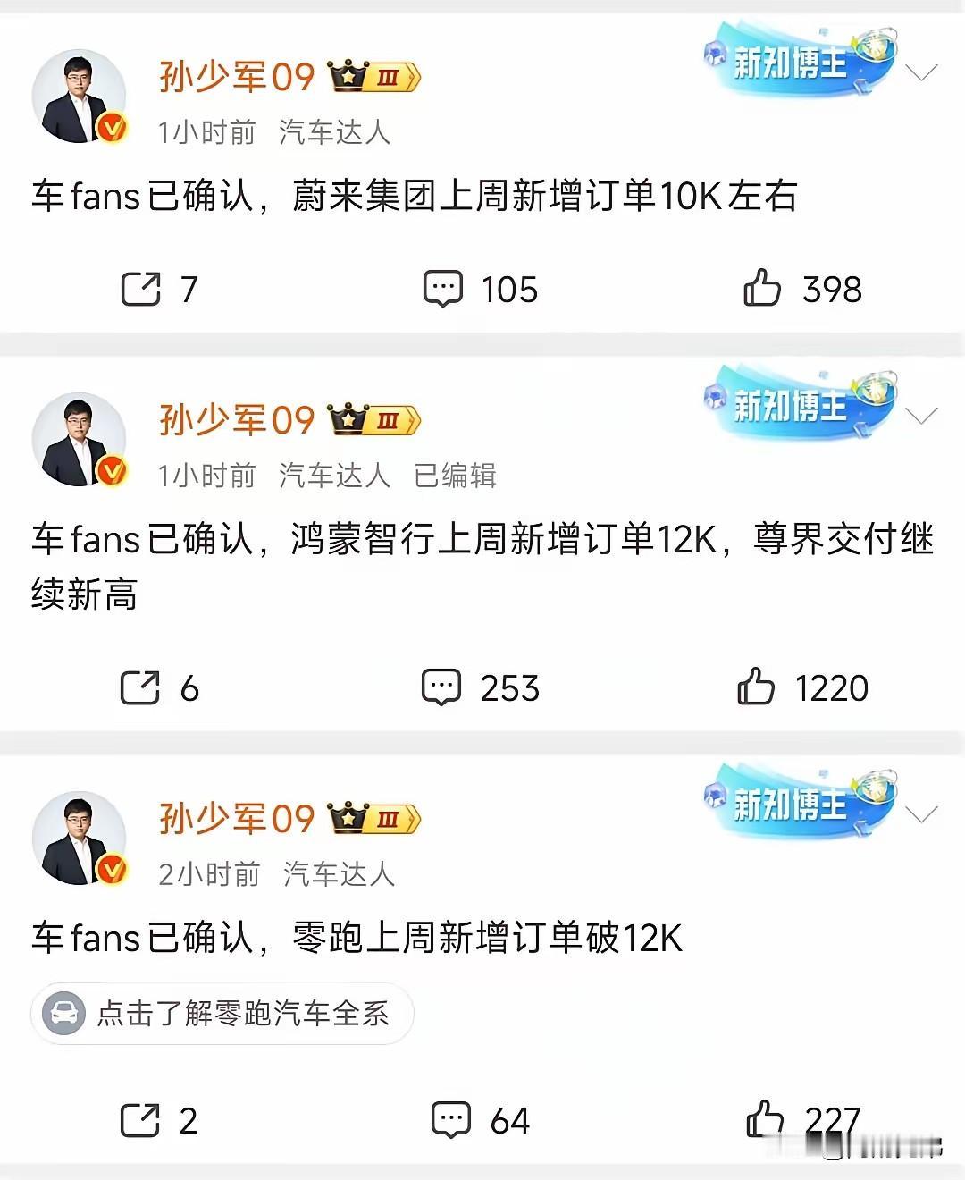 恕我眼拙，孙少军是哪位？为什么人家新能源车的销量他都摸得一清二楚？这些数据真