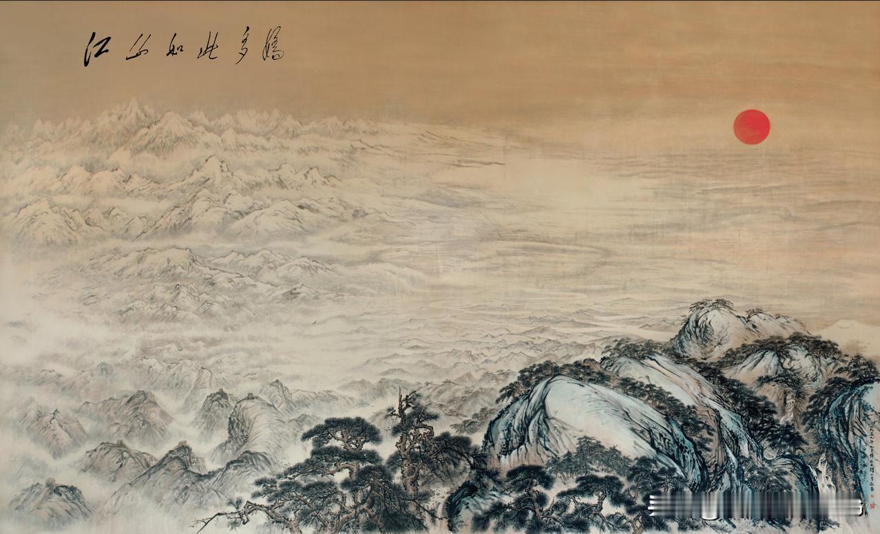 上联：峻岫轻岚凝黛色仄仄平平平仄仄下联：烟波浩渺映红