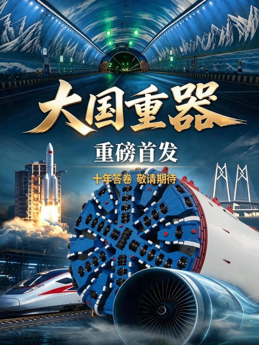 《大国重器》重磅首发! 十年答卷, 敬请期待!