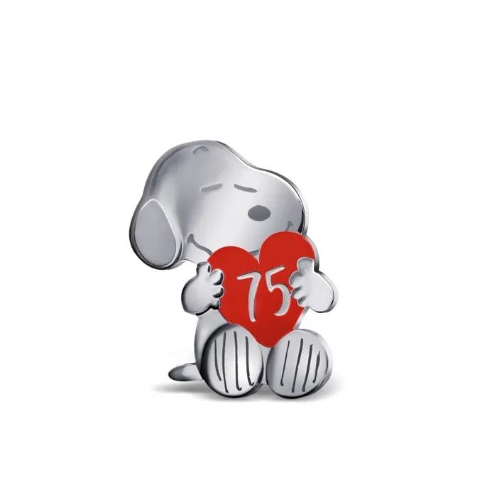 巴黎造币厂发行《花生漫画》问世75周年纪念币。这枚硬币采用了史努比最具标志性的