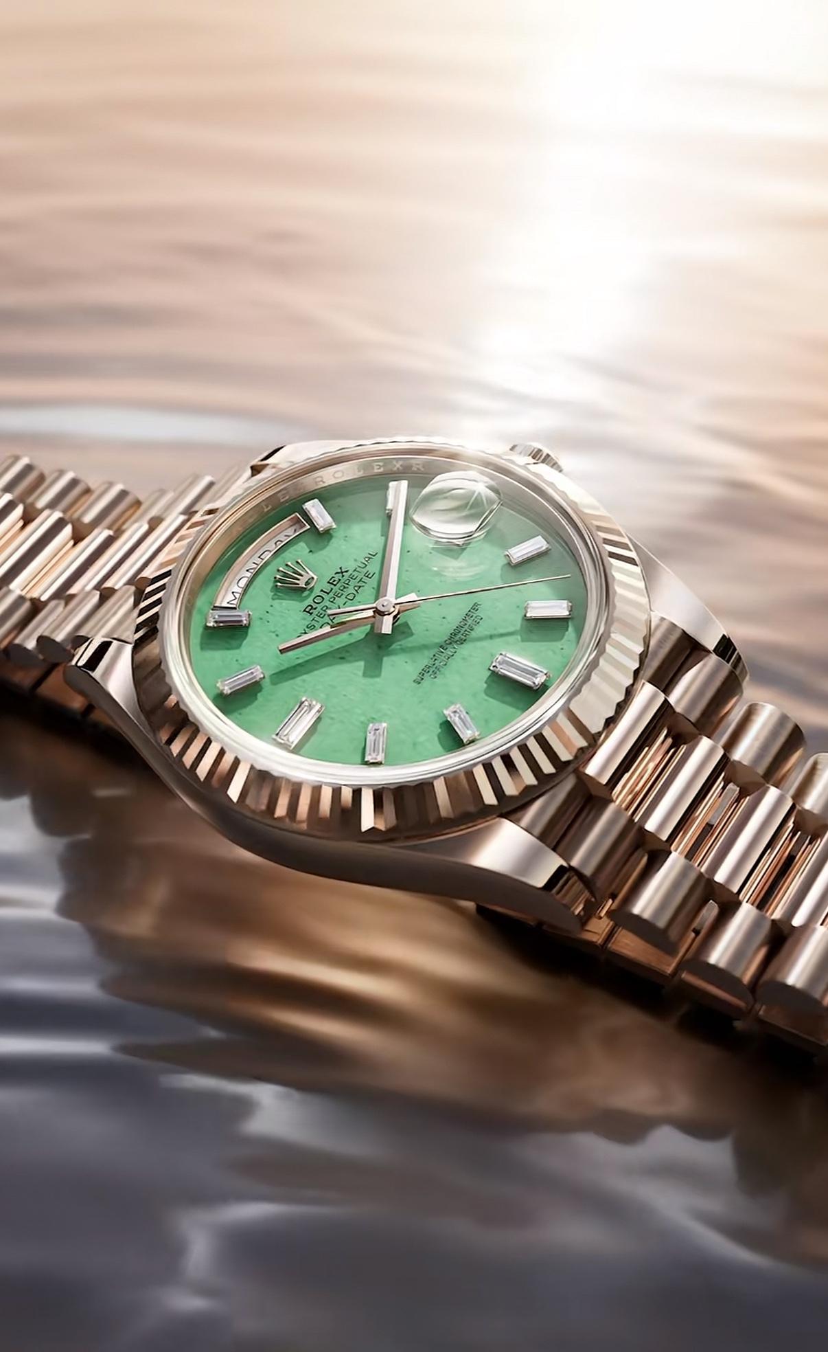 今天来讲一讲腕表：1、Rolex劳力士，腕表圈的王者，流通性最强，有钱闭眼入。