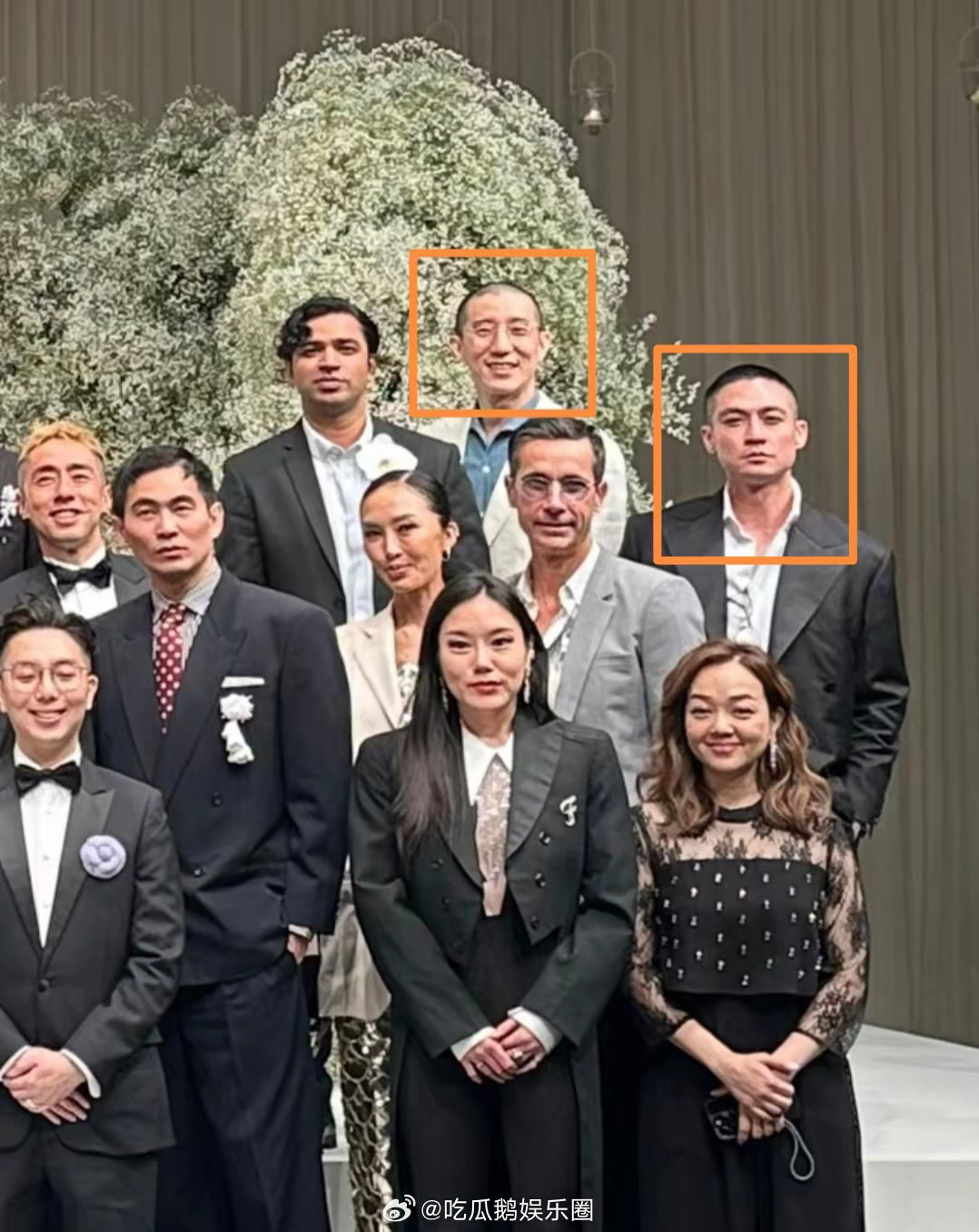 房祖名近照曝光，参加友人婚礼，与林恬儿郑秀妍等名媛明星同框！！！​​​
