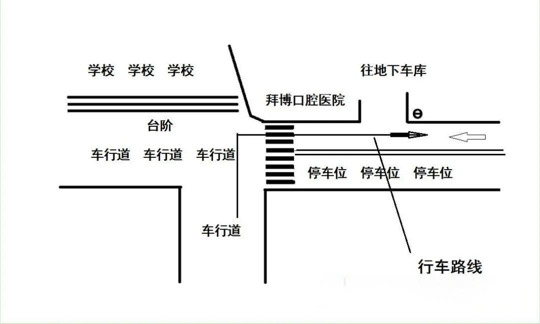 重庆綦江，一男子开车行驶至某丁字路口向右转行驶了30米，却发现前方有“禁止驶入”