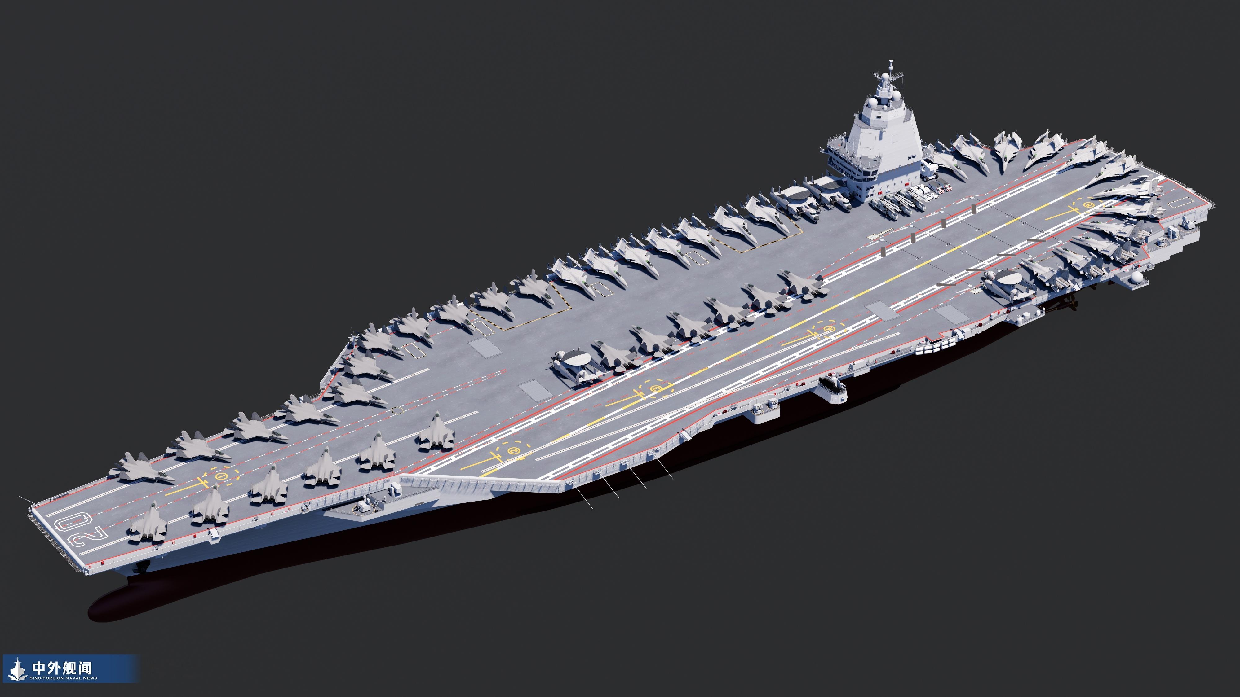 用舰载机铺满004