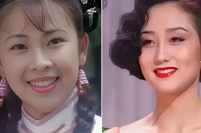 果然还是男人更懂男人我问老公，为什么李连杰要选择利智呢？明明是黄秋燕更漂亮啊！