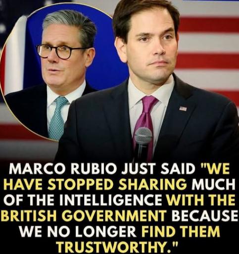 盟友之间居然能闹到这种地步！美国国务卿卢比奥最近态度硬得离谱，直接放话，因为美英