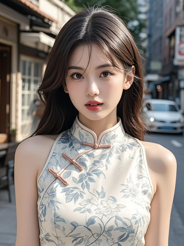 云卷云舒，邂逅镜头中美女如诗般的优雅