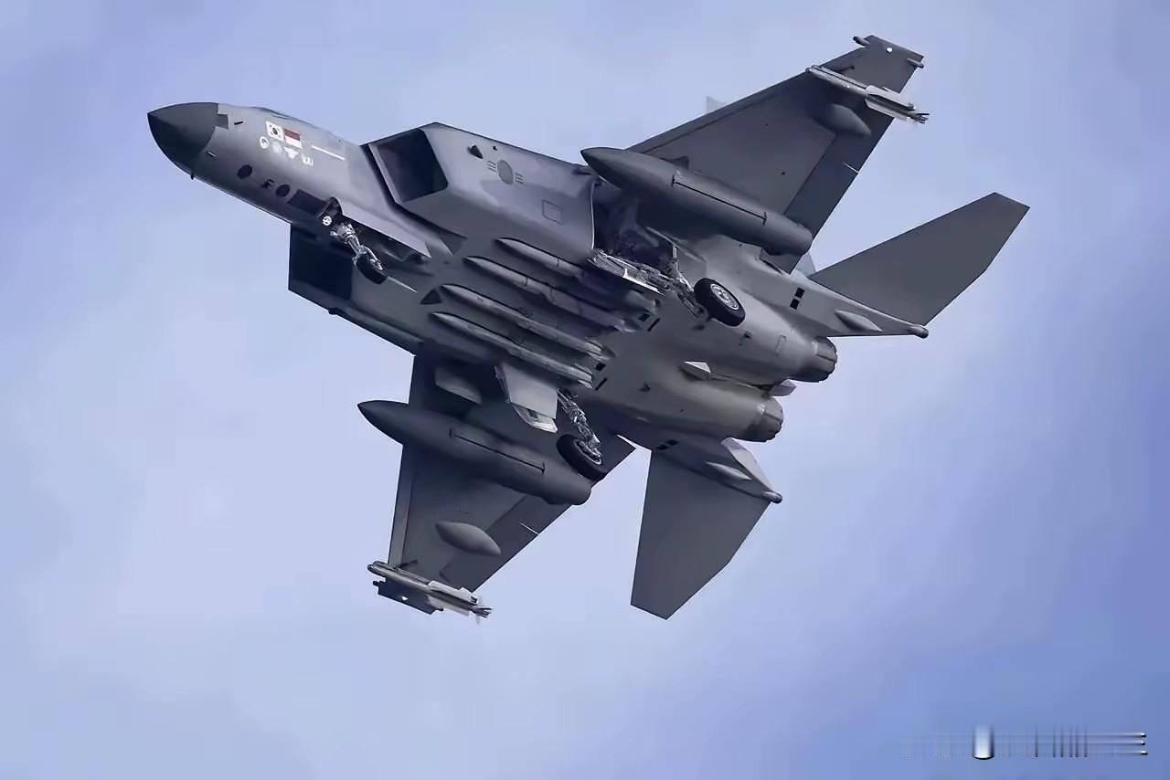 KF-21战机的弹仓谁设计的，用赵本山小品里一句话形容：“这点子谁想出来的？……