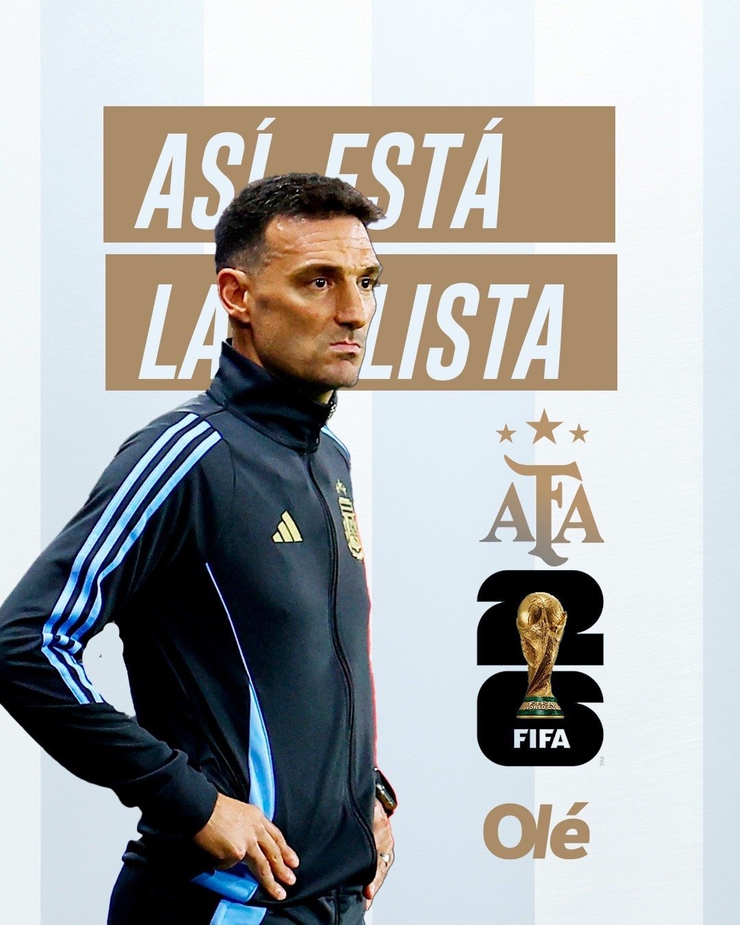 ✍Ole跟队分析阿根廷国家队征战2026美加墨世界杯大名单：⏩确定人选（P2