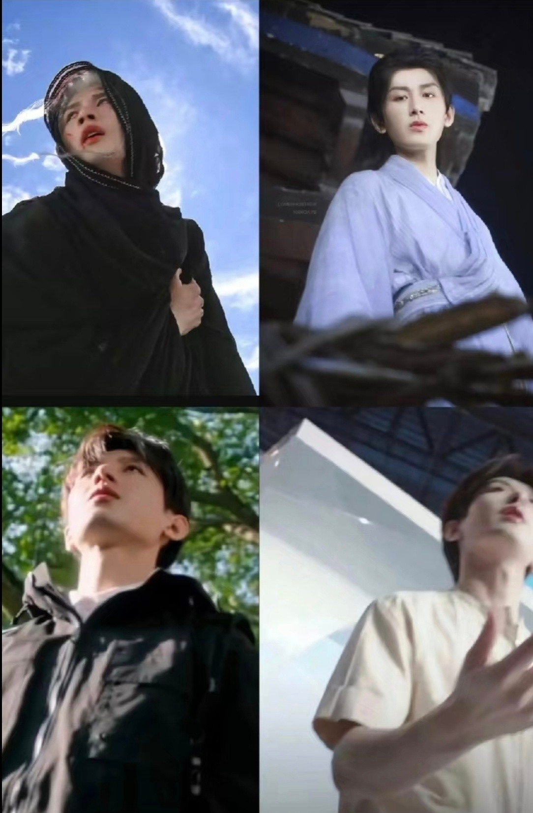 内娱男流量五官大赏成毅的脸好伟大，当我拿出成毅的各种仰拍，俯拍，打戏各种镜头，